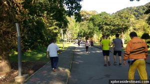 Ramai yang berjogging pagi pagi di Taman Botani Pulau Pinang